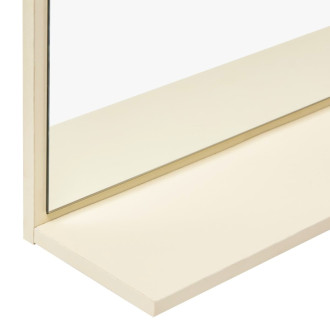 Zrkadlo s poličkou Ceramia Easy 60x61,5 cm jazmín EASYZRCJ
