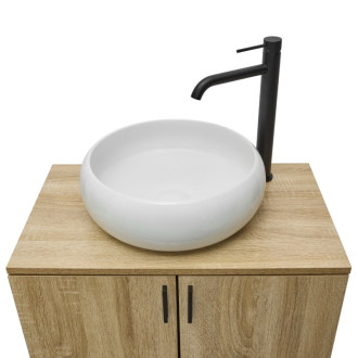 Kúpeľňová skrinka s umývadlom Ceramia Easy 60x73x36 cm svetlý dub lesk EASYUMDB5