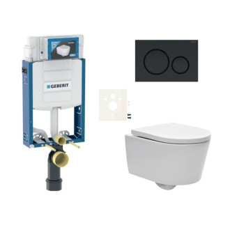 Závěsný WC set k zazdění SAT Brevis SIKOGEZBRES20BL