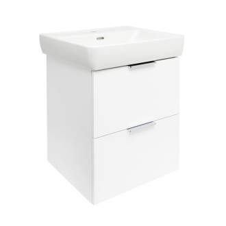 Skrinka pod umývadlo bez umývadla Laufen PRO A 52,9x69,4x50,9 cm biela lesk RE010550228060