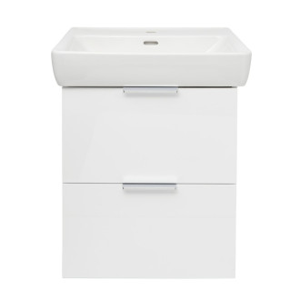 Skrinka pod umývadlo bez umývadla Laufen PRO A 52,9x69,4x50,9 cm biela lesk RE010550228060