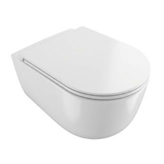 WC s doskou softclose závesné SAT Ergo zadný odpad SATPSWC