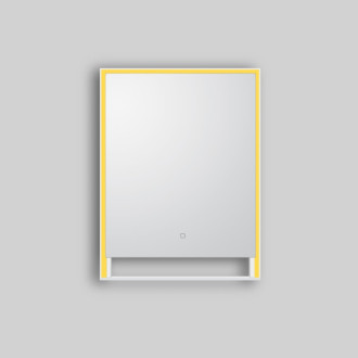 Zrkadlo so senzorom SAT 60x80 cm biela SATZPOL6080BI