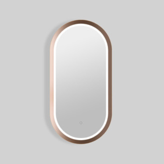 Zrkadlo so senzorom SAT Aurum 40x80 cm rose gold SATZAUR4080BRG