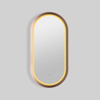 Zrkadlo so senzorom SAT Aurum 40x80 cm rose gold SATZAUR4080BRG