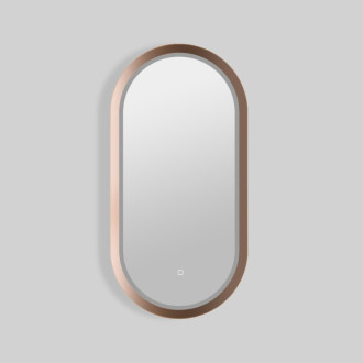 Zrkadlo so senzorom SAT Aurum 40x80 cm rose gold SATZAUR4080BRG
