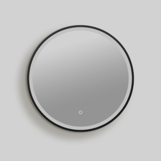 Zrkadlo so senzorom SAT Cool 60x60 cm čierna SATZCO60CE