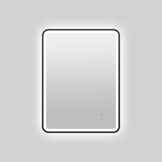 Zrkadlo so senzorom SAT Vision 60x80 cm čierna SATZVI6080CE