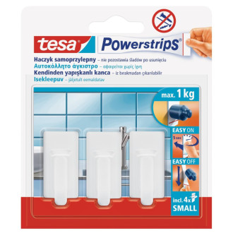 Háčik Tesa Powerstrips biela 575300013020