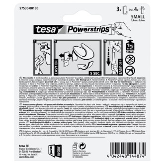 Háčik Tesa Powerstrips biela 575300013020