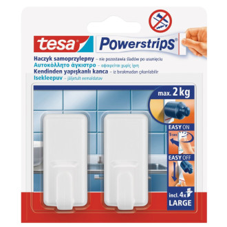 Háčik Tesa Powerstrips biela 580100013020