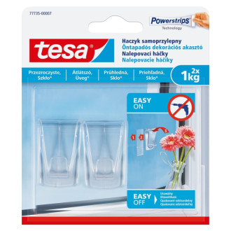 Háčik Tesa transparentný 777350000700