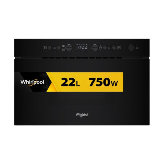 Vstavaná mikrovlnná rúra Whirlpool čierna WMN14BB