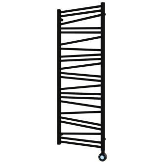 Radiátor elektrický SAT Lilon 133,5x50 cm čierna matná SATRALI1335500EBL