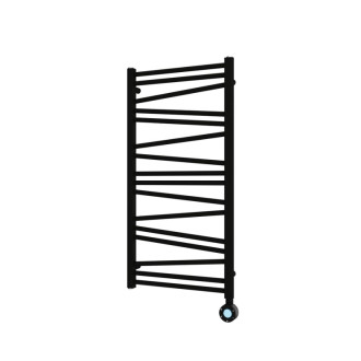 Radiátor elektrický SAT Lilon 97,5x50 cm čierna matná SATRALI975500EBL