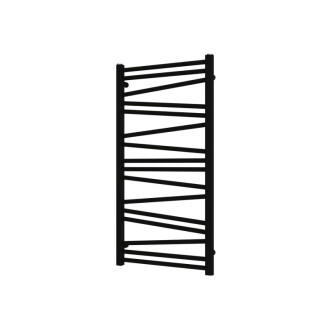 Radiátor kombinovaný SAT Lilon 97,5x50 cm čierna matná SATRALI975500BL