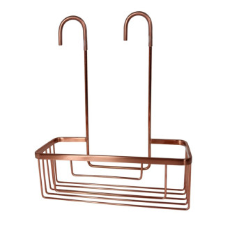 SMART polička do sprchy závesná, na batériu, 300x375x120 mm, meď mat 248982