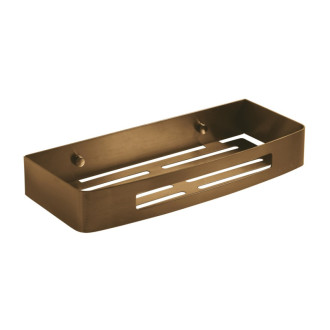 SMART polička do sprchy, 300x45x128mm, meď mat 241782