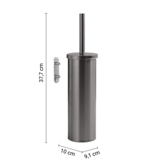 FLIP WC kefa závesná, systém Lift&amp;Clean, gun metal 52330381