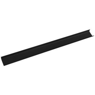 CHANEL dekoračná lišta "U" 929x70x20mm, čierna mat