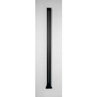 LETIZIA vykurovacie teleso 90x1800mm, čierna mat