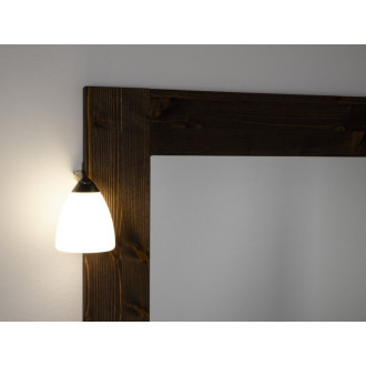 CANDELA nástenné LED svietidlo, 4 W, 83x108x114mm, IP44, bronz