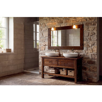 CANDELA nástenné LED svietidlo, 4 W, 83x108x114mm, IP44, bronz