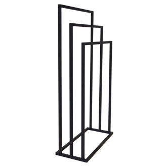 Stojan na uteráky 450x860x210mm, čierna mat