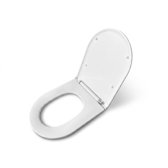 WC doštička softclose SAT Ergo duroplast biela SATPSWCP