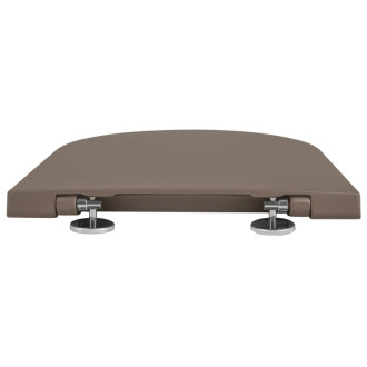 INFINITY WC sedátko, SLIM, Soft Close, Easy Take, taupe