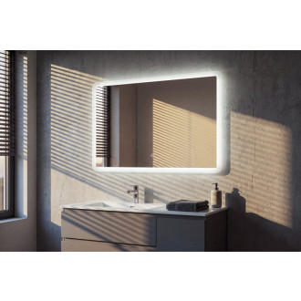 FAGO zrkadlo s LED osvetlením 80x60cm, dotykový senzor, stmievateľné