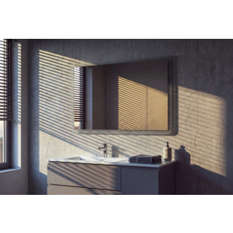 FAGO zrkadlo s LED osvetlením 80x60cm, dotykový senzor, stmievateľné