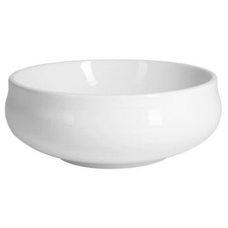 GORDO keramické umývadlo na dosku okrúhle, priemer 40cm, biela