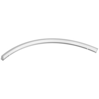 MOON LED svietidlo 6,5 W, 230V, 431x12x22mm, R300mm, chróm