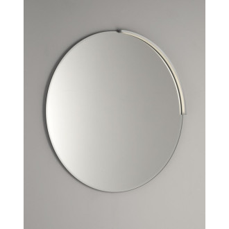 MOON LED svietidlo 7,5 W, 230V, 502x12x22mm, R350mm, chróm