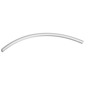 MOON LED svietidlo 8,8 W, 230V, 573x12x22mm, R400mm, chróm