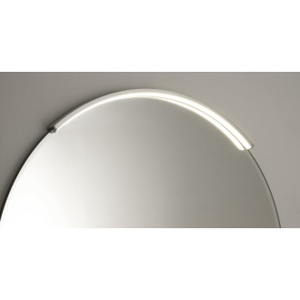 MOON LED svietidlo 8,8 W, 230V, 573x12x22mm, R400mm, chróm