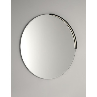 MOON LED svietidlo 7,5 W, 230V, 502x12x22mm, R350mm, čierna mat