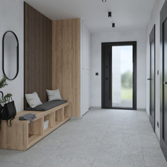 Dlažba Fineza Breccia sivá 30x30 cm mat BRECCIA30GR