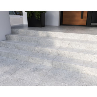 Schodovka Fineza Breccia sivá 30x60 cm mat SCBRECCIA36GR