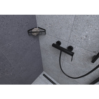 Obklad Fineza Breccia tmavo šedá 30x60 cm mat BRECCIAOB36DGR