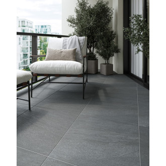 Dlažba Fineza Basalt tmavo šedá 60x60 cm mat BASALT60DGR2