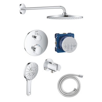 Sprchový systém Grohe s termostatickou baterií chrom GBAL8