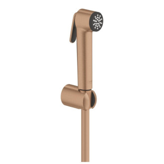 Bidetová spŕška Grohe Tempesta-F Trigger Spray s držiakom sprchy a sprchovou hadicou kartáčovaný warm sunset 27513DL1