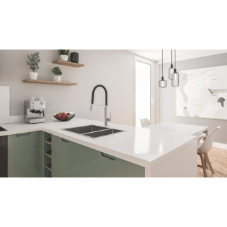 Dřez Grohe K700U nerez 31577SD1