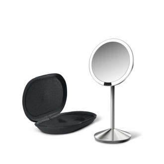 Kosmetické zrcátko Simplehuman Mini kartáčovaná nerez ocel SHST3004