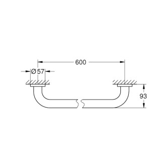 Madlo Grohe Essentials chrom G40794001