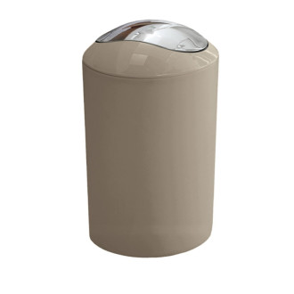 Odpadkový koš volně stojící Kleine Wolke Glossy 5 l světle béžová 5063271858