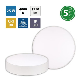 LED svítidlo Mold R25, 25W, 4000K, bíláML416056330