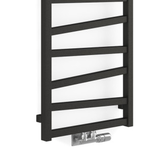 Radiátor kombinovaný House Level ZET 85,8x50 cm metalická černá HLZE085050MCSP